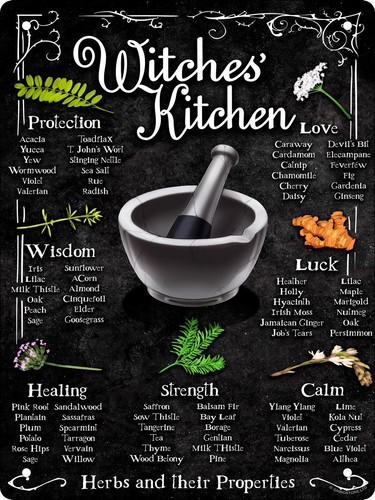 Witches kitchen mini - kitchen, sign