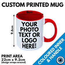 Custom Printed Mug •