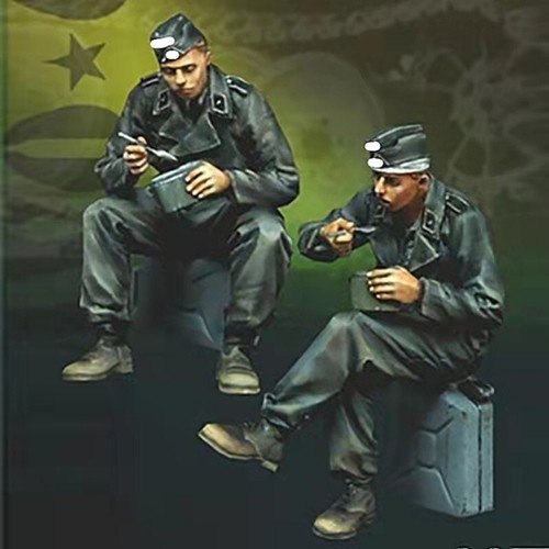Ww2 german tank crew - german,