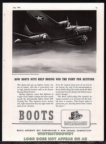 1942 wwii boeing 17e 17 - 1942, b-17e