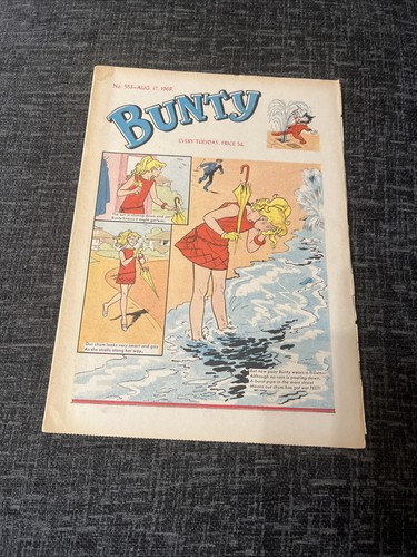 Bunty comic august 1968 - comic, 17