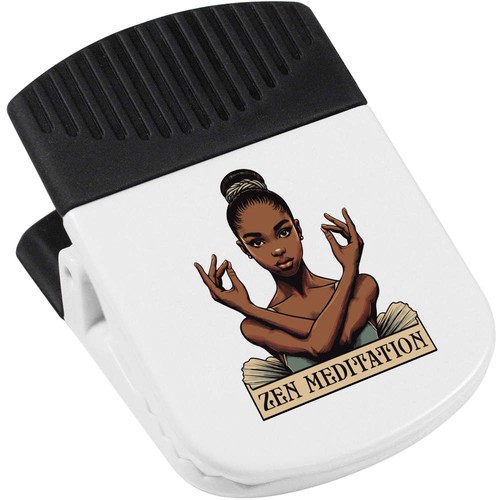 Zen meditation girl magnetic - meditation, girl'