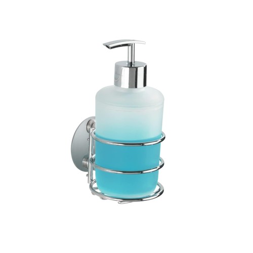 Chrome steel soap dispenser - chrome,