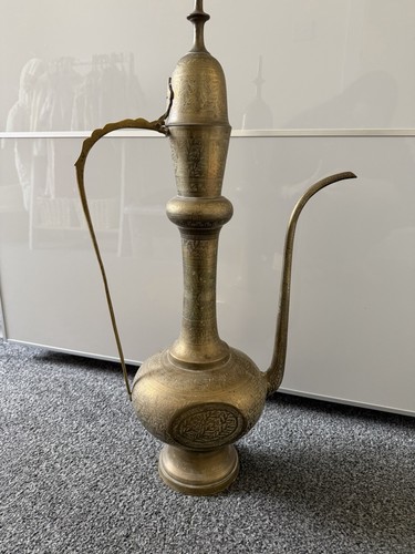 Vintage big solid brass - big,