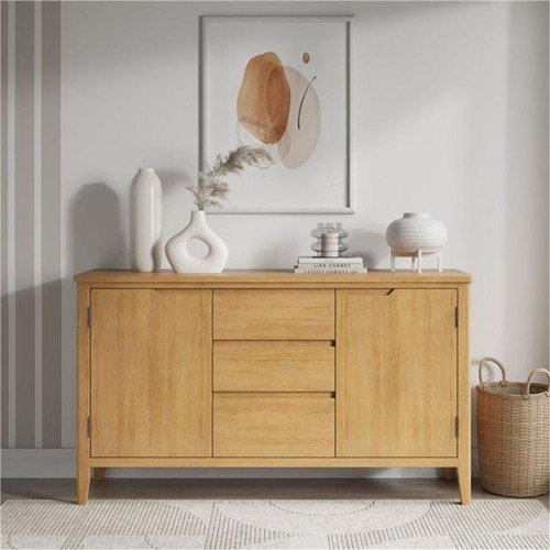 Oak large sideboard moreton - oak,