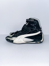 Archive Puma Kart Cat Hi (PRO) in black suede/white leather, EU size 41