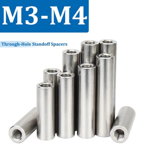 Aluminium standoff spacers - aluminium,