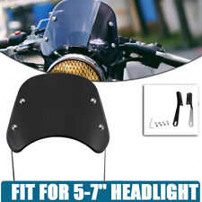 Motorcycle Front Headlight Windshield WindscreenA screenA Deflector Universal UK