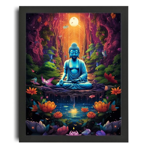 Buddha wall art meditation - buddha,