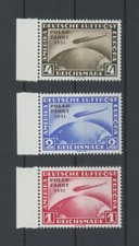 GERMAN EMPIRE 456/458 ZEPPELIN