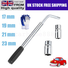 17 19 21 23MM Heavy Duty Car Van Wheel Brace Socket Tyre Nut Spanner Wrench Hot~