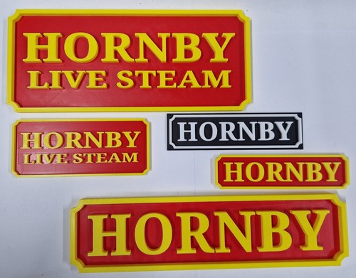 Hornby sign live steam - hornby,