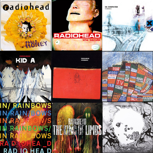 Radiohead complete vinyl - radiohead,