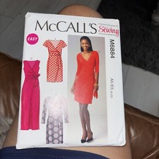 McCalls Wrap Dress Seeing