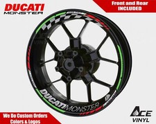 DUCATI MONSTER Wheel Decals