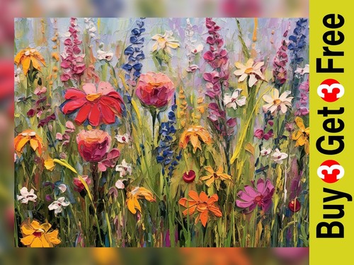 Captivating wild flowers oil - captivating,