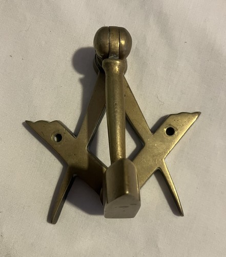 Vintage mason masonic brass - vintage,