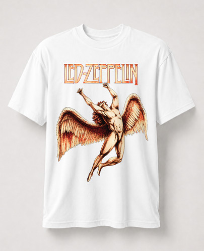 Led zeppelin shirt white - zeppelin,