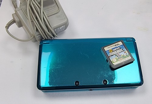 Nintendo 3ds pal aqua blue - 3ds,