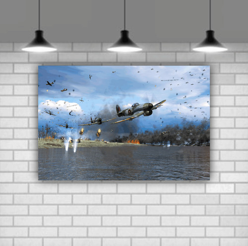 Spitfire war plane aviation
