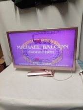 Sharp Aquos 24" HD Freeview TV with Remote & DVD Player LC-24DHF4011KR Rose Pink