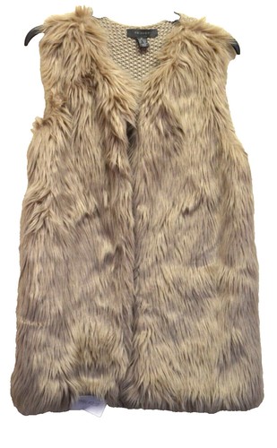 Faux fur gilet size medium - fur,