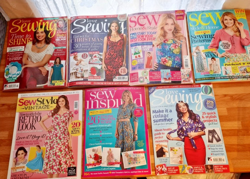 Sewing magazine bundle 7 - x,