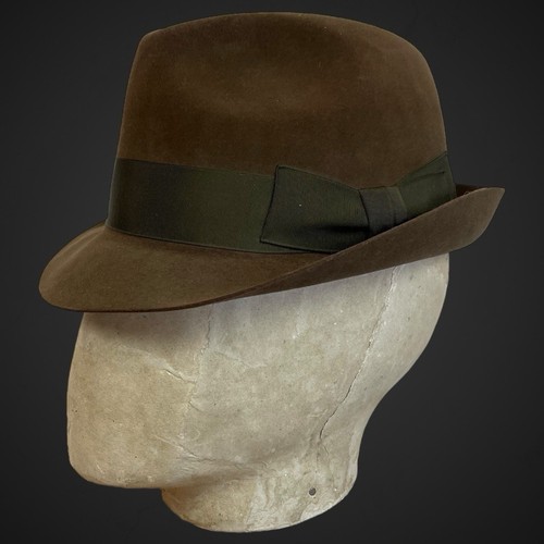 Vintage fedora trilby hat - fedora,