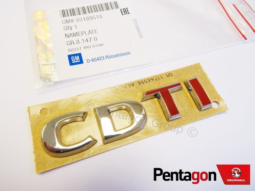 New genuine vauxhall cdti - genuine,