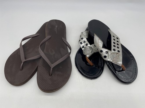 Lot pairs sandals d g - of,