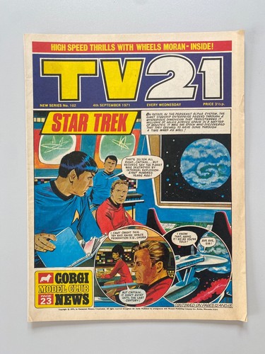 Tv21 comic new series - comic,