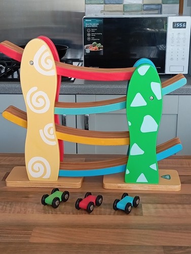 Elc wooden click clack track - elc,