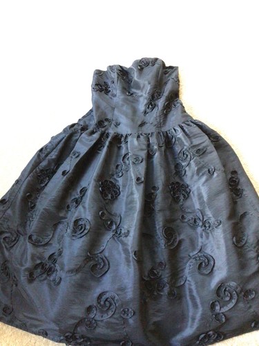 Betsy adam black strapless - betsy,