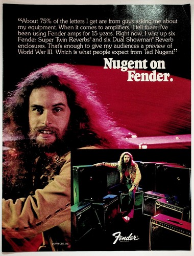 Fender 1978 print - 1978,