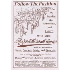 RUDGE WHITWORTH CYCLES of