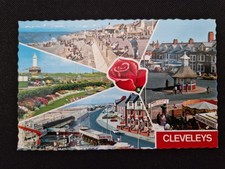 Cleveleys, Used Post Card