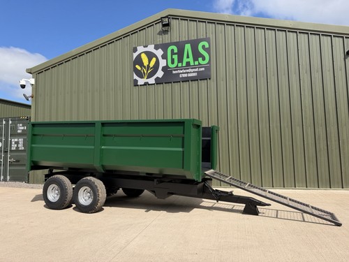 Ton muck trailer - 8-10,