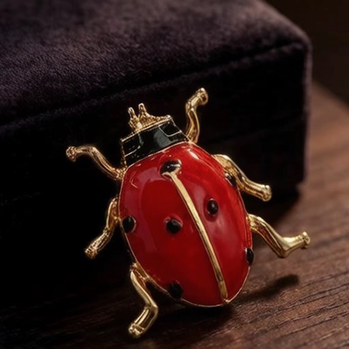 Colourful red ladybird - colourful, ladybug