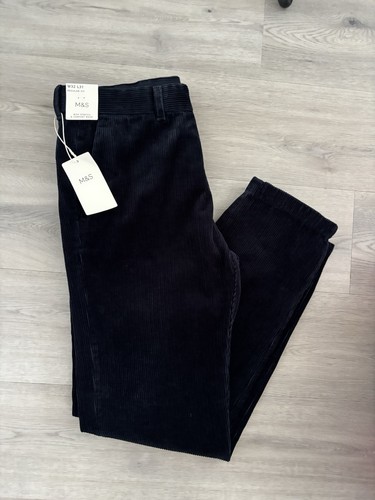 Mens navy comfort waist - mens,