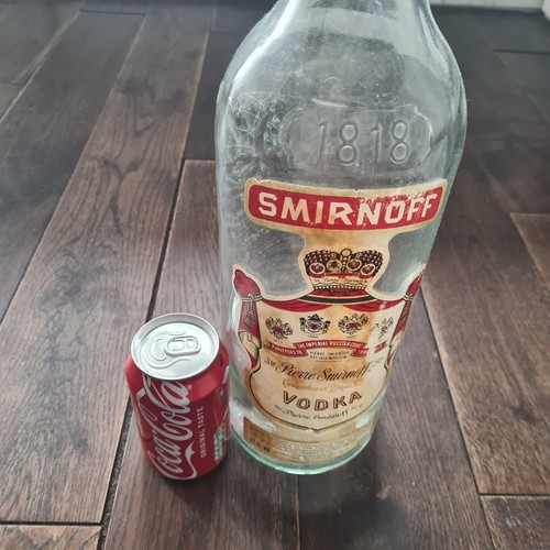 Smirnoff vodka bottle - smirnoff,
