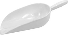 White Plastic Ice Scoop Sweets