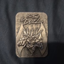 Yu-Gi-Oh! Limited Edition Metal God Card Obelisk The Tormentor Gift Idea