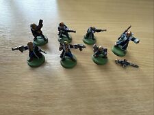 Necromunda Base 1995 Delaque Gang X 7 Leader Heavy Juve Ganger Metal