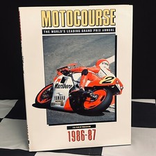 MOTOCOURSE 1986 87 ANNUAL YEARBOOK MOTO GP 500CC EDDIE LAWSON MARLBORO YAMAHA
