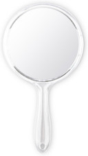 Hariendny Hand Mirror with Handle Handheld Mirror Double-Sided 1X/2X Magnifying 