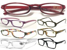 Men's Women's Lightweight Pocket Reading Glasses Portable Thin Frame Easy Carry