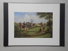 RAILWAY PRINT - BACK FROM TOWN