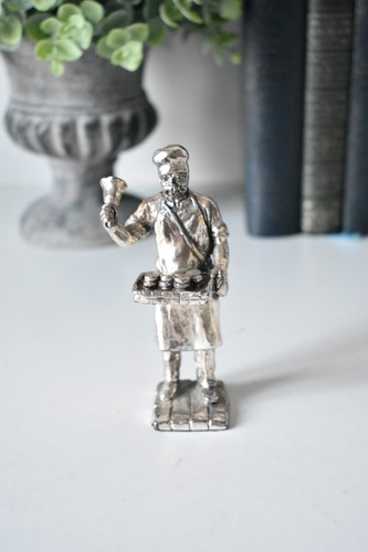 Royal hampshire pewter figure - pewter, figure/