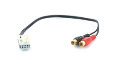 Mercedes C Class AUX input lead RCA iPod MP3 adapter Audio 20 30 CT29MC01 iPhone