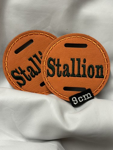 9cm orange real - 1, leather